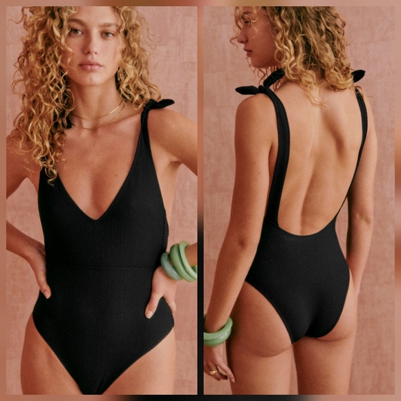 Sezane Other - Sezane x Yse Brume Swimsuit in Black size 40 NWT